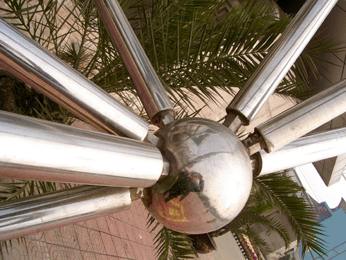 丹东不锈钢螺栓球网架